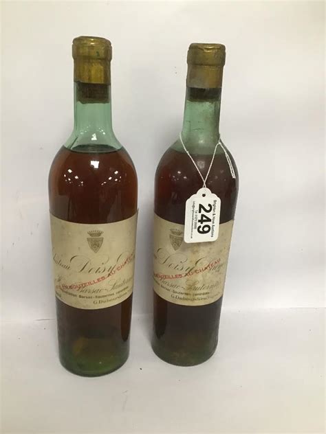 They've had a great year at doisy daëne and this dry white is no exception. TWO WWII PERIOD BOTTLES OF FRENCH CHATEAU DOISY-DAENE G ...