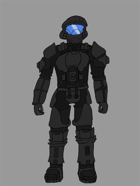 Odst Drawing Redesign Halo Amino