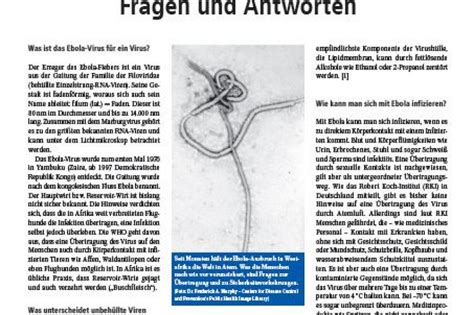 Die sterblichkeit liegt bei bis zu 88 prozent. Ebola: Die wichtigsten Fragen und Antworten | Management ...