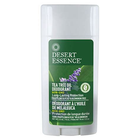 Desert Essence Tea Tree Oil Deodorant Best Organic