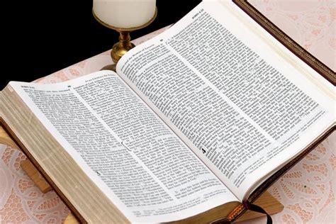 Holy Bible Open 1 Stock Photography Image 229202