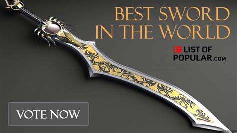 Best Sword In The World List Of Popular