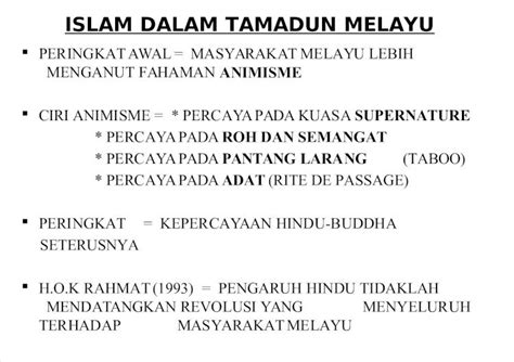 Pdf Islam Dalam Tamadun Melayu Penting Dokumen Tips
