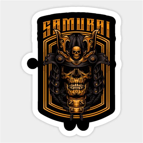 Samurai Samurai Sticker Teepublic