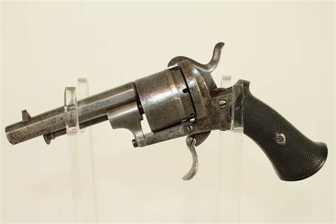 Pinfire Revolver Antique Firearm 009 Ancestry Guns