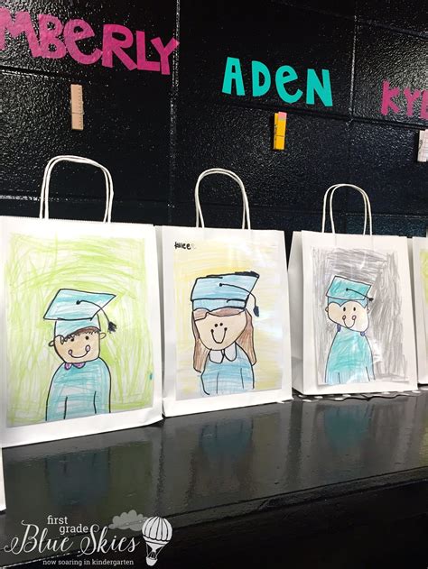 Graduation Directed Drawing And Free Book Covers First Grade Blue