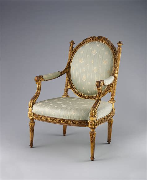 Attributed To Georges Jacob Armchair Fauteuil à La Reine French