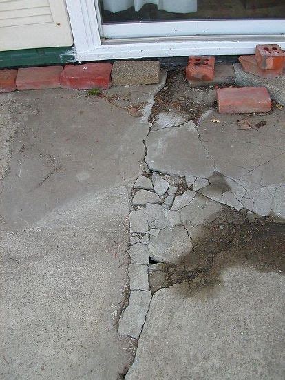 How Can I Salvage A Crumbling Cracked 24x24 Triangle Shaped Concrete