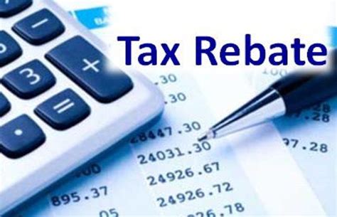 Tax Rebate Def