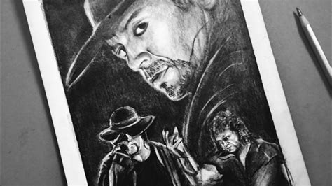 Undertaker drawing sketches sketches drawings art painting amazing drawings shinigami fan art. Undertaker drawing TRIBUTE to Undertaker for his ...