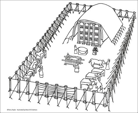 Tabernacle Lesson For Kids Sunday School Sunday School Coloring Pages