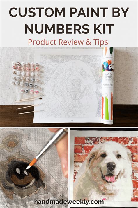Custom Paint By Numbers Product Review And Tips And Tricks Handmade