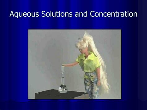 Ppt Aqueous Solutions And Concentration Powerpoint Presentation Free