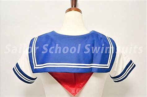Turn Heads With New Japanese Sailor Style School Uniform Swimsuits
