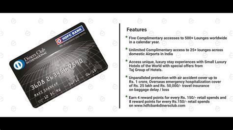 It also issues card directly to the finances payments, customers and processes the transfer. How to Apply for HDFC Diners Club Platinum Credit Card - YouTube