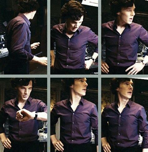 Sherlock Holmes Bbc Purple Shirt
