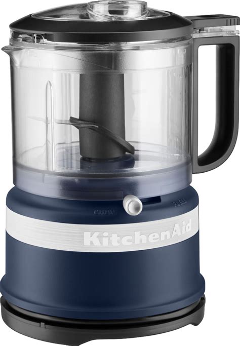 Mini food processor kitchenaid contains 2 speed buttons which helps in giving the coarse and fine result. KitchenAid - KFC3516IB 3.5-Cup Mini Food Processor ...