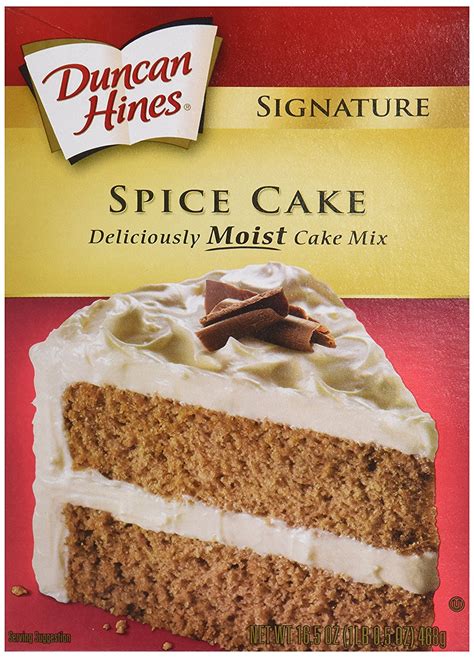I used duncan hines devils food cake mix and added milk choc. Spice Cake - The Awl