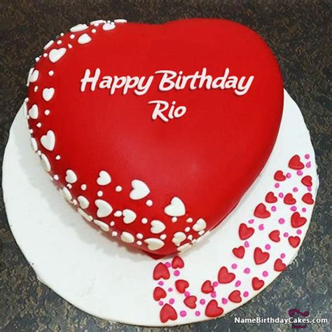 Happy Birthday Rio Cakes Cards Wishes