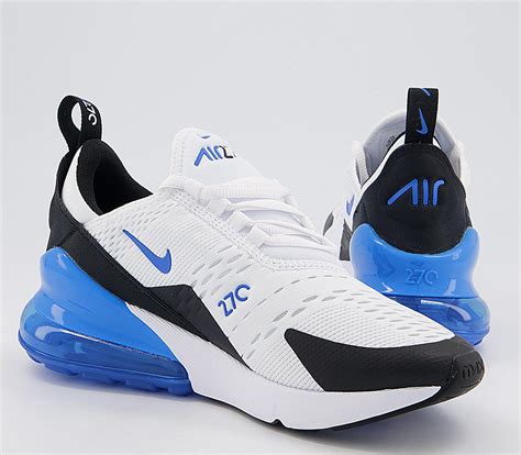 Nike Air Max 270 Gs Trainers White Blue Black Unisex