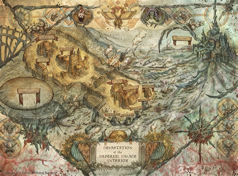 Artstation Warhammer Siege Of Terra Warhawk Map