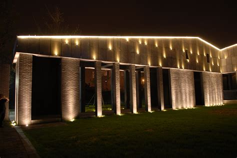 Building Facade Lighting Project In Ireland Landscape Jandt Lighting