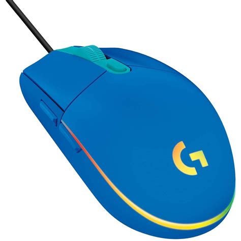 Mouse Gamer Logitech G203 Rgb Lightsync Azul 8000 Dpi 910 005795