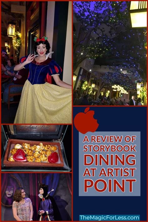 The Cover Of A Review Of Storybook Dining At Artist Point With Photos