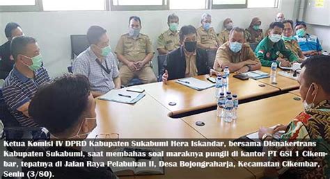 Maybe you would like to learn more about one of these? Stop Pungli di GSI, Komisi IV : Kami Tidak Setuju, Harus ...