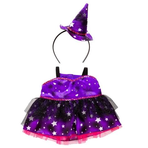 Witch Costume 2 Pc Build A Bear Build A Bear Outfits Witch Costume Build A Bear