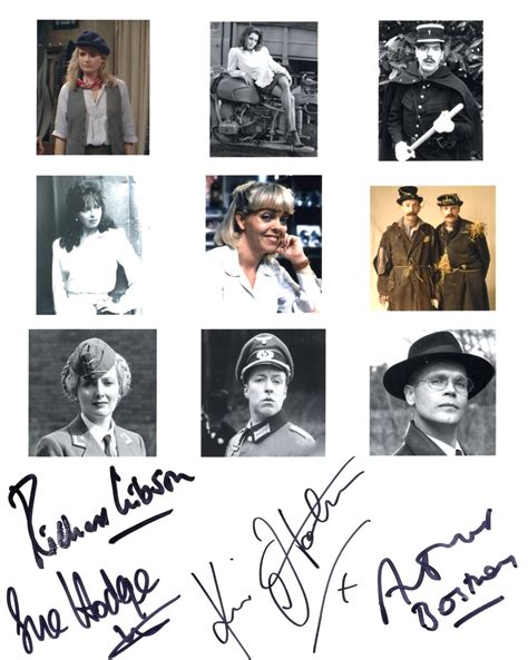 Bid Now Allo Allo Comedy Series Cast Signed 8x10 Photo Signed By Richard Gibson Herr Flick