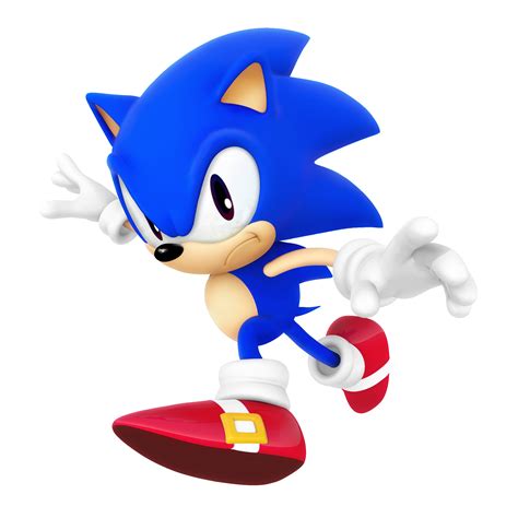 Classic Sonic Dimensional Render By Nibroc Rock On Deviantart