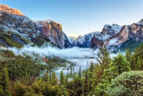 Fonds Decran Saison Hiver Usa Photographie De Paysage Parc Montagnes