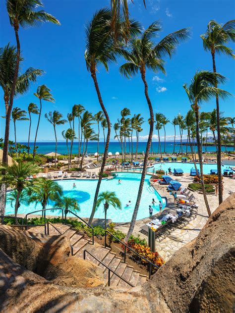 Sunny Days At Kona Pool 💦☀️ Hawaiian Resorts Hilton Waikoloa