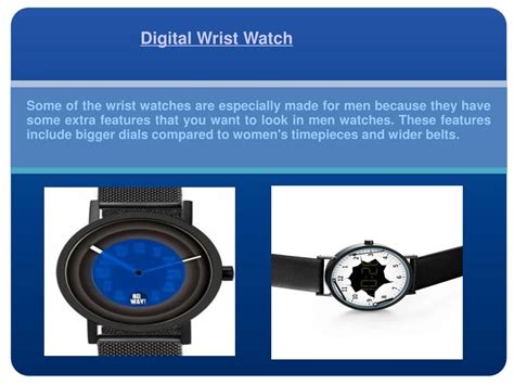 Ppt Digital Wrist Watch Powerpoint Presentation Free Download Id