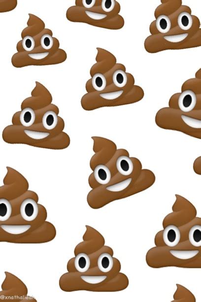 Emoji Poop Background We Heart It