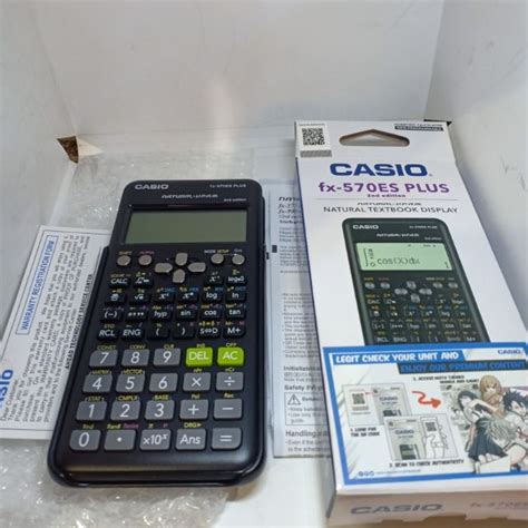 Trova una vasta selezione di casio fx 570 a prezzi vantaggiosi su ebay. Casio fx-570ES PLUS 2nd Edition Scientific Calculator ...