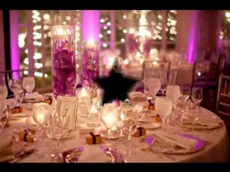 Similar to round wedding reception seating arrangements, square tables offer guests plenty of arm room, as well as, more space for bigger wedding wedding decoration 11 table centerpiece ideas for every style of wedding ready to start working on the table centerpieces for your wedding? DIY Wedding reception decorating ideas - YouTube