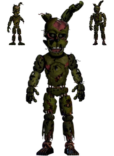 Scrap Trap But He Is More Akin To 3 Springtrap