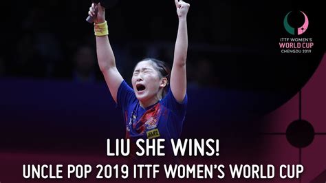 Liu Shiwen Breaks Record 2019 Ittf Women S World Cup Youtube