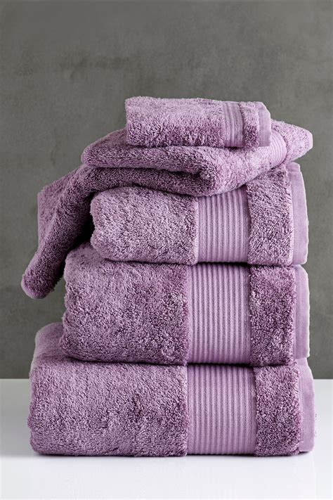 Our towels and bath sheets have a truly luxurious feel and our hotel branded towels are all made with 100% egyptian cotton for added lavish thickness.our range. Next Egyptian Cotton Pile Towel - Purple | Egyptian cotton ...