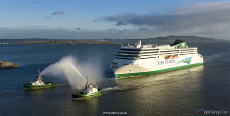 In Pictures Irish Ferries Wb Yeats Arrives In Dublin For The First