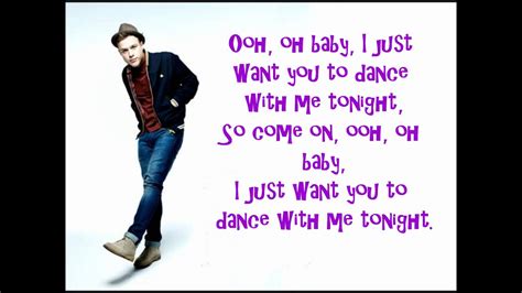 Maybe you would like to learn more about one of these? Olly Murs - Dance with me tonight - YouTube