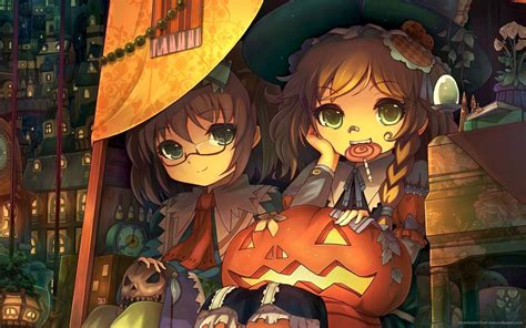 Halloween Anime Wallpapers Wallpaper Cave