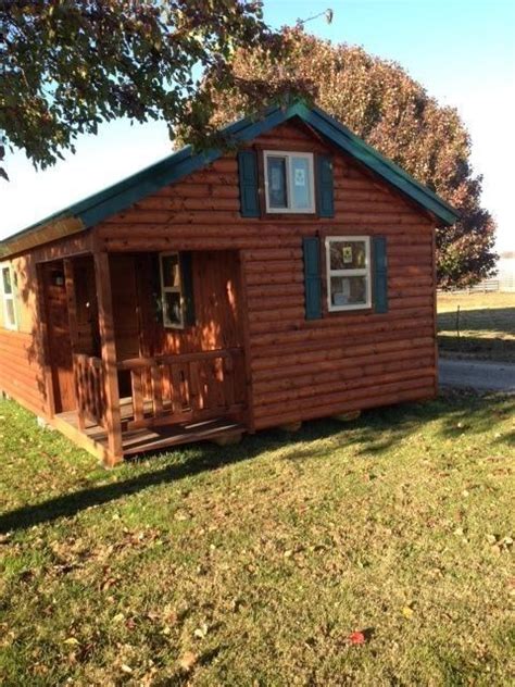 Amish made cabins have made their appalachian cabin readily available and popular too. FREE SHIPPING!! 14x32 Amish Modular Cabin MOVE IN READY ...