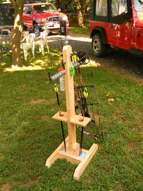 Diy 2×4 Bow Stand For The Archery Shooting Range Artofit