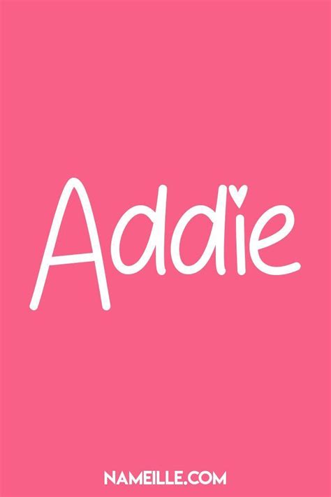 Addie I Super Cute Baby Names For Girls I Meaningful