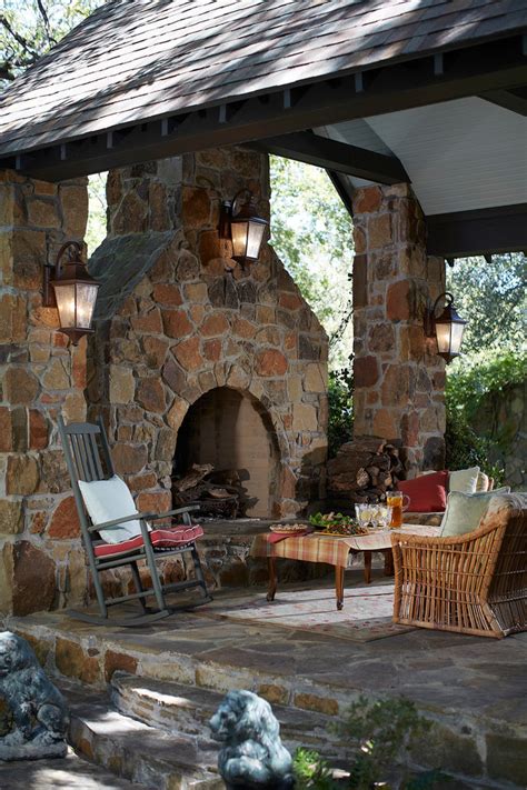 View our large collection of corner patio designs for 4' l shaped homes. 79 Cozy Rustic Patio Designs - DigsDigs