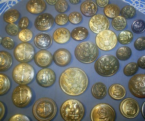 Vintage Military Buttons Collectors Weekly
