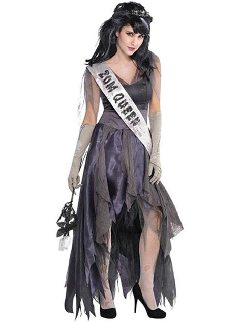 Scary Halloween Fancy Dress Costume Zombie Prom Queen Homecoming Corpse Uk 8 20 Ebay